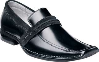 Stacy Adams Mathis Black Mens Leather Dress Shoes  