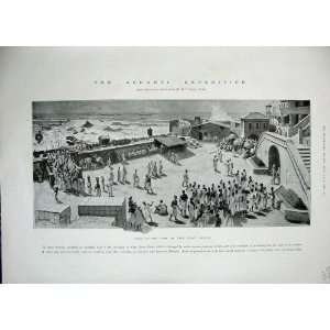  1896 Ashanti War Yard Cape Coast Castle Egyptian Army 