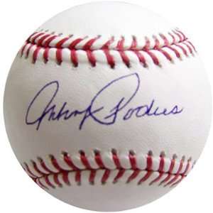  Johnny Podres Autographed Baseball: Sports & Outdoors