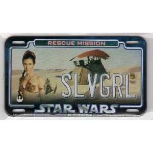  2011 Topps Star Wars Power Plate Princess Leia Slave Girl 