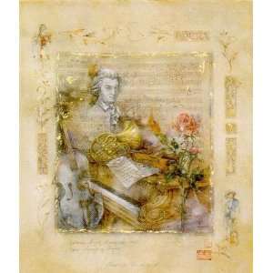  Lena Liu   Homage to Mozart Canvas