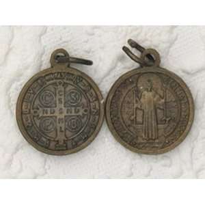  1/2 Bronze St. Benedict Medal 