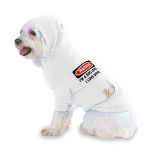   DROOL Hooded (Hoody) T Shirt with pocket for your Dog or Cat LARGE