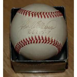   Rawlings 1996 World Series Baseball Signed WS MVP 