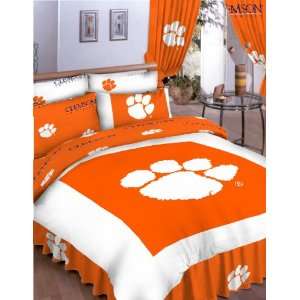  Clemson Tigers Comforter Set Full
