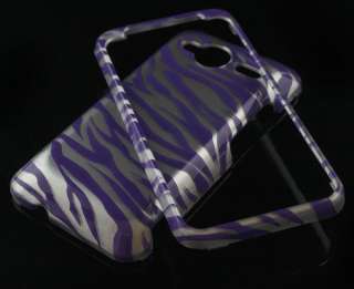   Skin Hard Case Cover Protector For HTC EVO Shift 4G Phone Purpl  