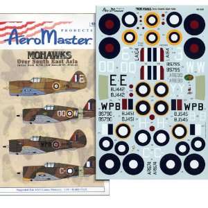  Mohawks Over South East Asia Curtiss H 75A Hawk (1/48 