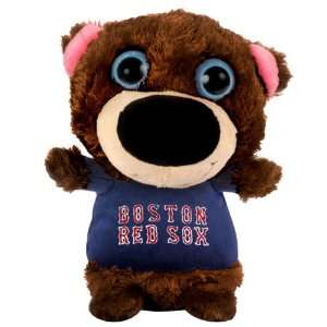  Boston Red Sox 8 Big Eye Plush Bear: Sports & Outdoors