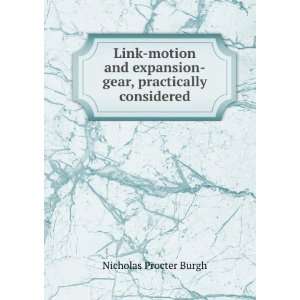   expansion gear, practically considered Nicholas Procter Burgh Books