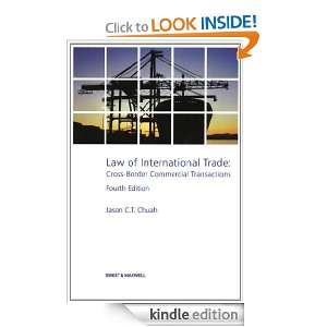 Law of International Trade, 4e Jason Chuah  Kindle Store
