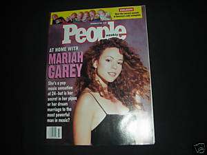 People Weekly November 22, 1993 Mariah Carey  