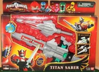 Power Rangers Mystic Force Roleplay Toy Titan Saber  