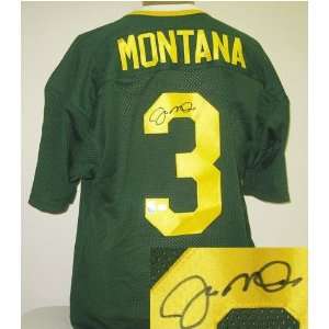  Autographed Joe Montana Jersey   Notre Dame: Sports 