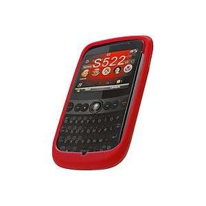 com Cellet Red Silicone Case For HTC Dash 3G/Snap (GSM) Cell Phones 