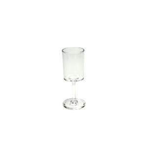 Keep It Simple With Katie Brown Acrylic Chunky 8 Ounce Goblet, Clear 