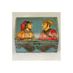  Raja Rani Hand Painted Jewelry Box