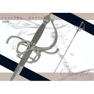  Functional Spiral Hilt Fencing Rapier   Beautiful Sword by 