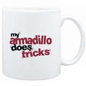  Mug White  My Armadillo does tricks  Animals