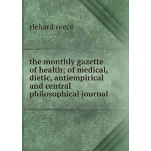   antiempirical and central philosophical journal richard reece Books