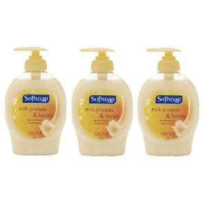   Liquid Hand Soap , Milk Protein & Honey, 7.5 oz, 3 Pack Beauty