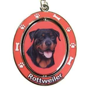 Rottweiler Spinning Dog Keychain By E & S Pets Pet 