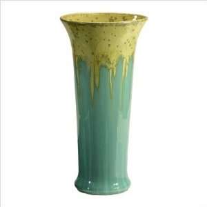  Large Sparta Vase in Turquoise and Gold