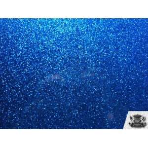 Vinyl Sparkle DEEP SPACE BLUE Fake Leather Upholstery Fabric By the 
