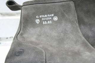 Mens G STAR Raw De Mob Ceasefire Miltary Work Motorcycle Boots Size 