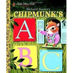   Chipmunks ABC (Little Golden Book) [Hardcover]: Roberta Miller: Books