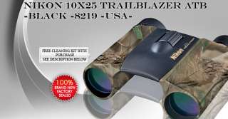 Nikon Trailblazer 10x25 Team RealTree Binoculars 8219  