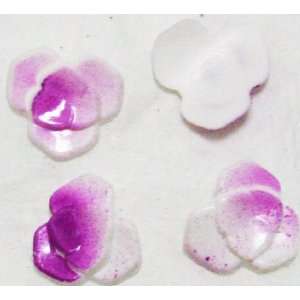  Zink Color Nail Art Blush Purple Curve Lily 4Pc 