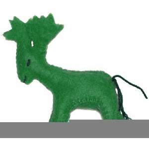  Cheppu Felt Reindeer Toy Green Toys & Games