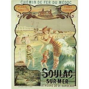  Soulac Sur Mer Poster Print