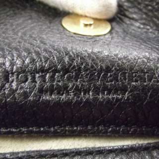 BOTTEGA VENETA Cervo Leather Loop Bag Nero Black  