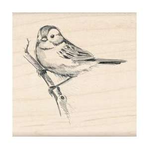   Inkadinkado Mounted Rubber Stamp LL   Sparrow Sparrow