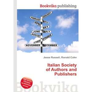  Society of Authors and Publishers Ronald Cohn Jesse Russell Books