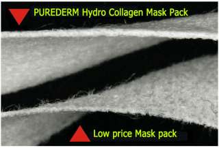 PUREDERM Facial mask pack collagen Moisture 100% Pulp  