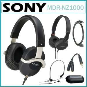  Sony MDR Z1000 Studio Monitor Professional Headphones + Sony 