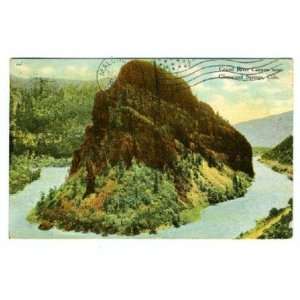   Grand River Canyon Glenwood Springs CO Postcard 1911 