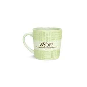  Promises Of Hope Ceramic Coffee Mug With Scripture Card Verse 