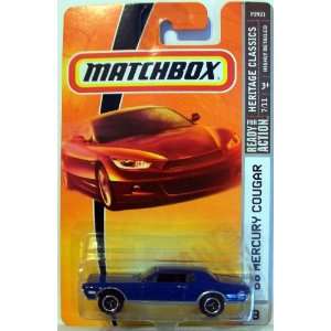    Matchbox 2009 #8 68 Mercury Cougar Blue 164 Toys & Games