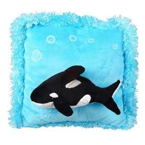    13 Pillow With Raised Killer Whale Case Pack 4: Everything Else