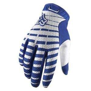  Fox Racing Airline Gloves   Large/Blue Automotive