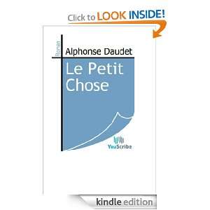 Le Petit Chose (French Edition) Alphonse Daudet  Kindle 