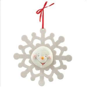  Smiling Snowflake Snowbabies Snowpinions Hanging Ornament 