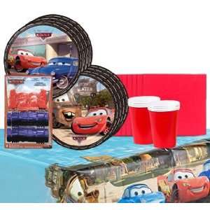  Disney Cars Party Kit for 8 Children: Plates, Cups 