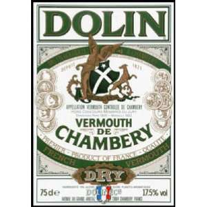  Dolin Cie Vermouth De Chambery Dry NV 750ml: Grocery 
