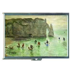 CLAUDE MONET FISHING BOATS ID Holder, Cigarette Case or Wallet MADE 