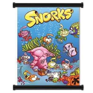  The Snorks Cartoon Group Fabric Wall Scroll Poster (32 x 
