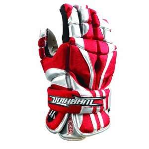  Warrior SHOCKER Lacrosse Glove   13 Inch   Red Sports 
